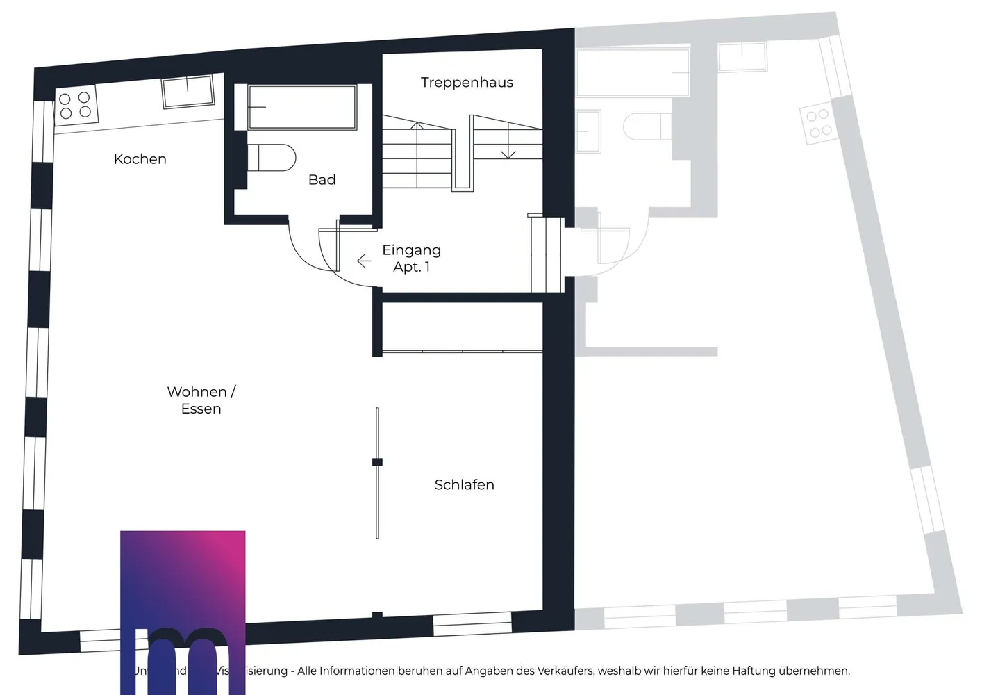 2 Zimmer Wohnung mit 43 m² in Esslingen am Neckar – Bild 9