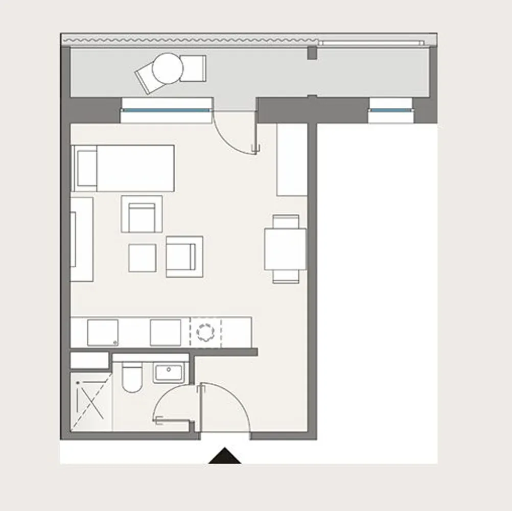 1 Zimmer Wohnung mit 32 m² in Dresden – Bild 6