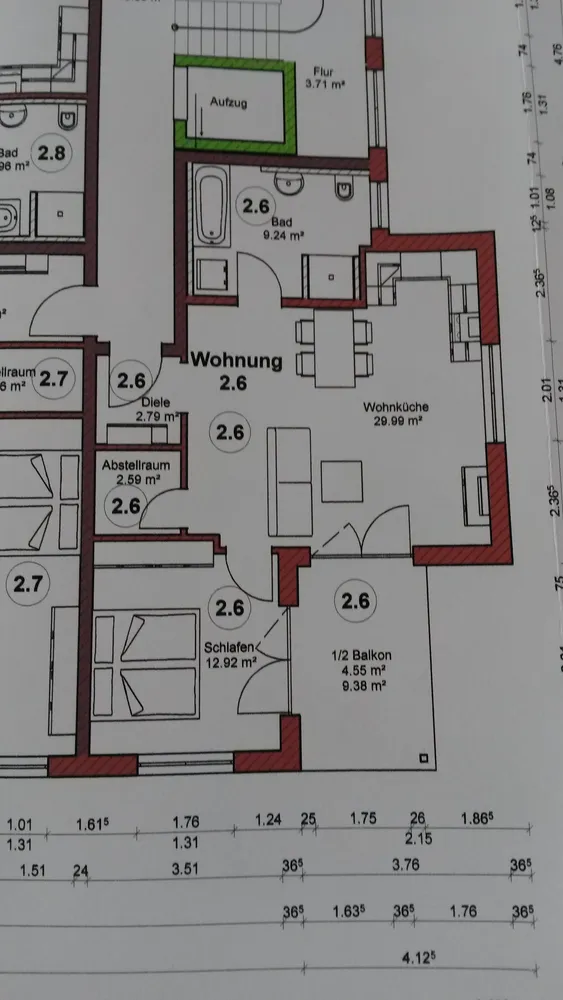 2 Zimmer Wohnung mit 62 m² in Landshut – Bild 4