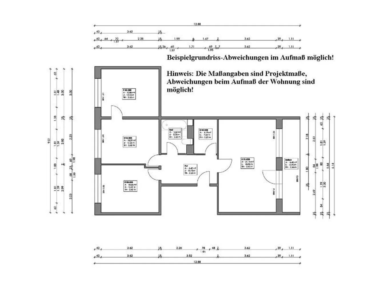 3 Zimmer Wohnung mit 71 m² in Halle (Saale) – Bild 9