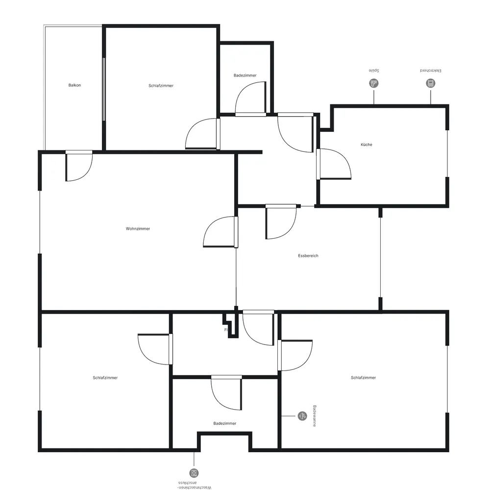 4 Zimmer Wohnung mit 93 m² in Berlin – Bild 2