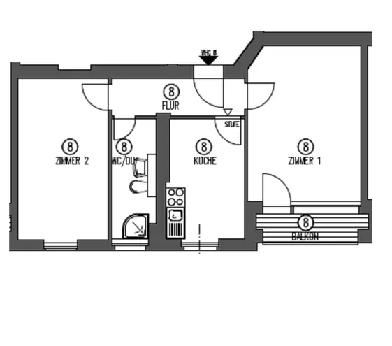 2 Zimmer Wohnung mit 51 m² in Berlin – Bild 7