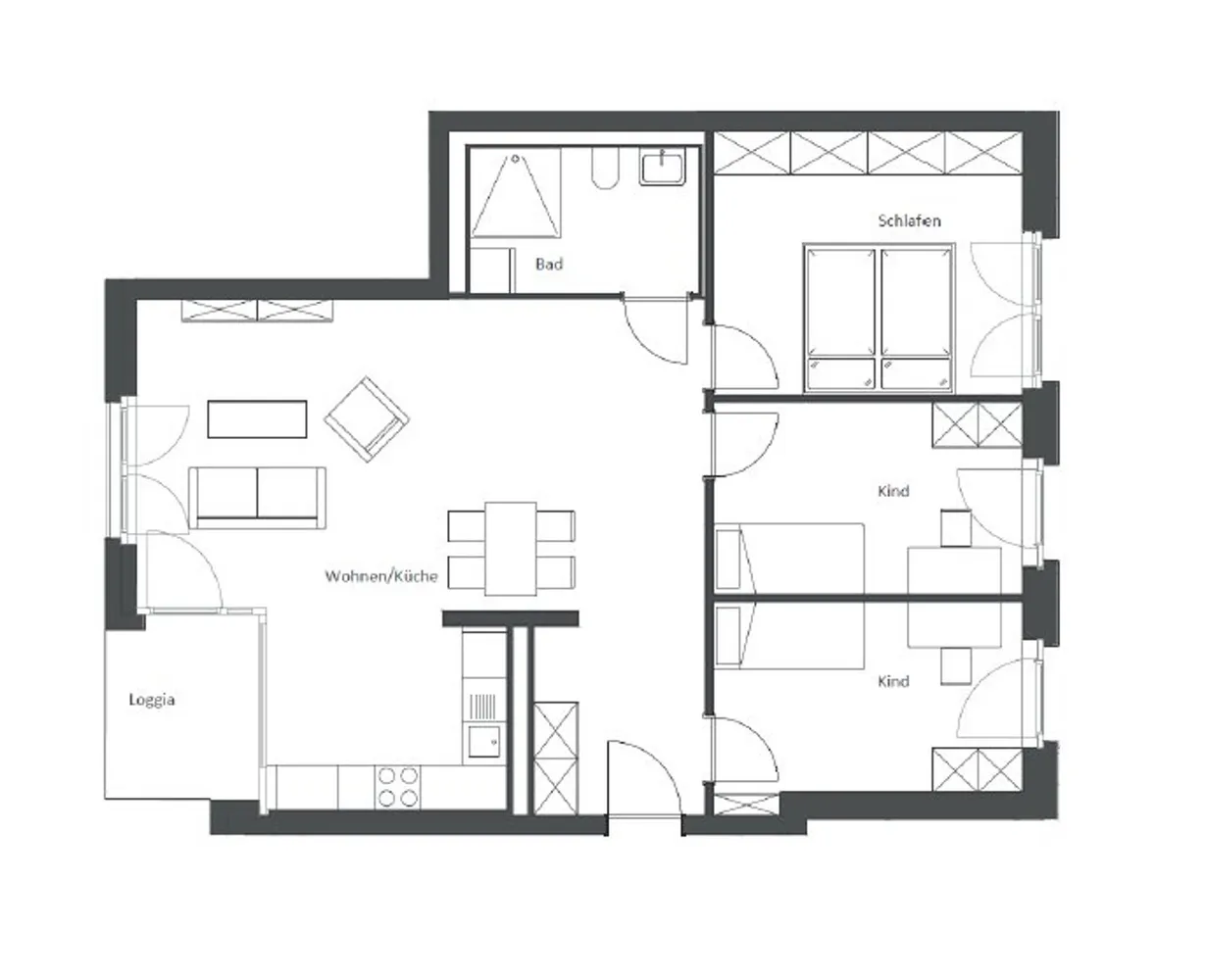 4 Zimmer Wohnung mit 89 m² in Stuttgart – Bild 11