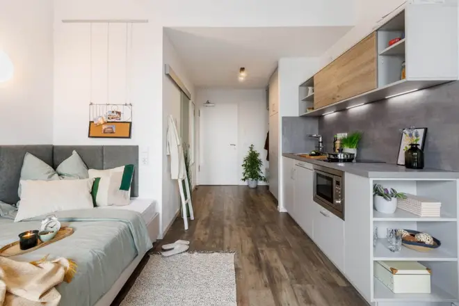 1 Zimmer Wohnung mit 20 m² in Frankfurt am Main – Bild 2