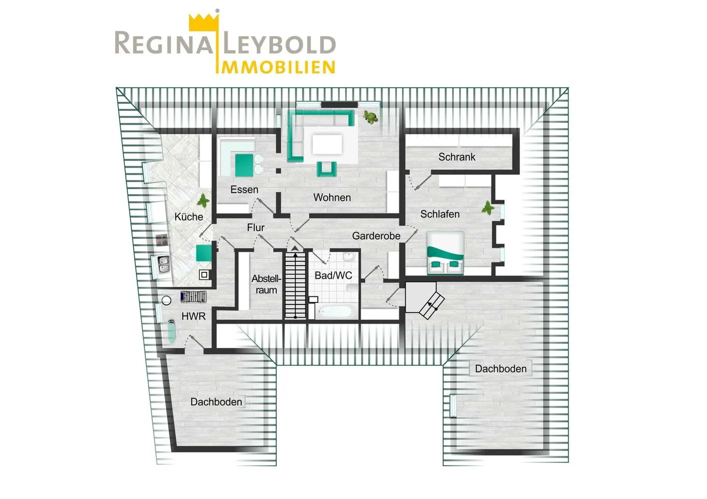 4 Zimmer Wohnung mit 90 m² in Coburg – Bild 5