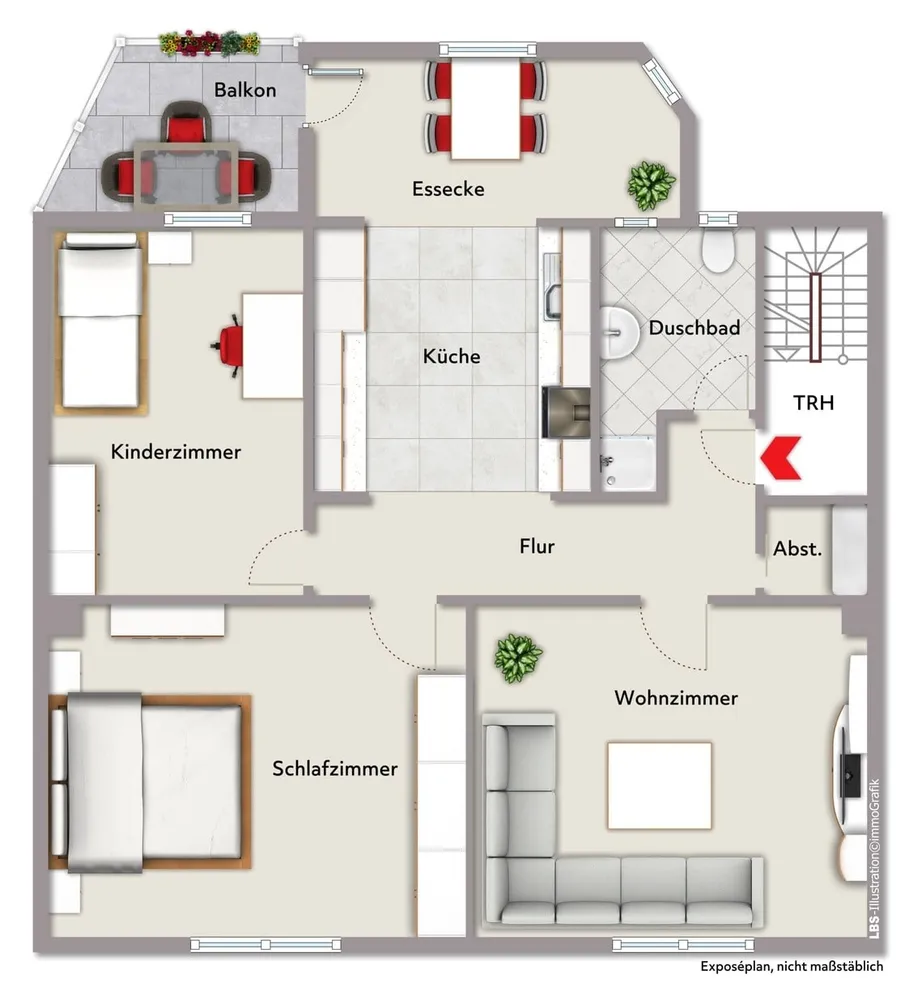 3 Zimmer Wohnung mit 95 m² in Schweinfurt – Bild 9