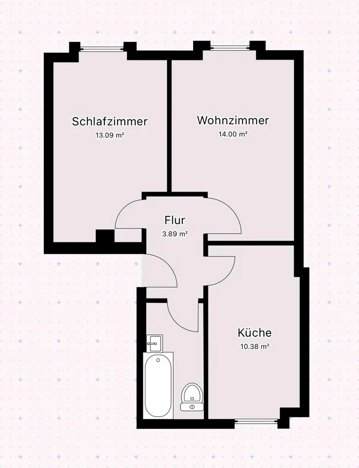 2 Zimmer Wohnung mit 40 m² in Kassel – Bild 5
