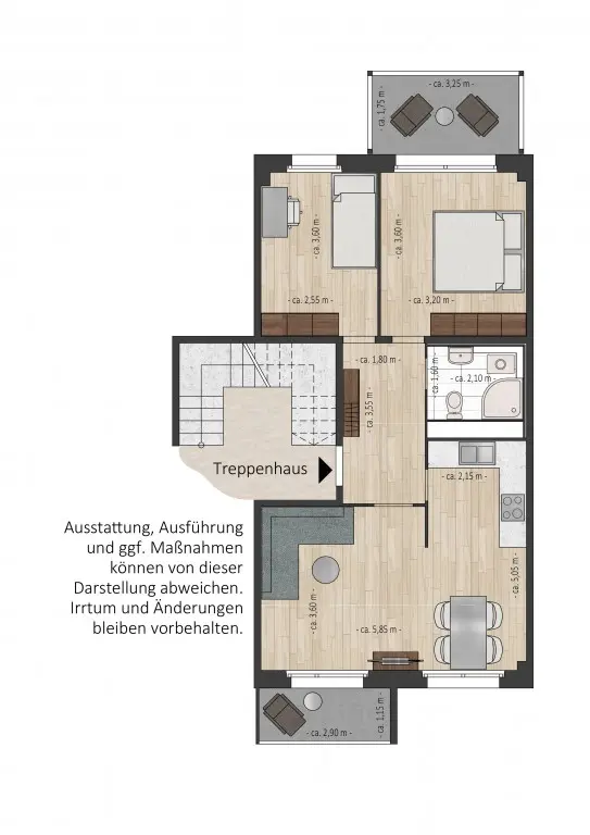 3 Zimmer Wohnung mit 56 m² in Dessau-Roßlau – Bild 5