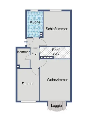 3 room apartment with 67 m² in Darmstadt – Photo 9