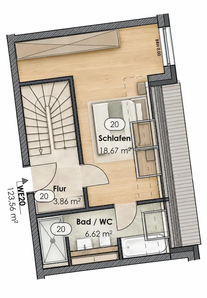 4 room apartment with 124 m² in Leipzig – Photo 5