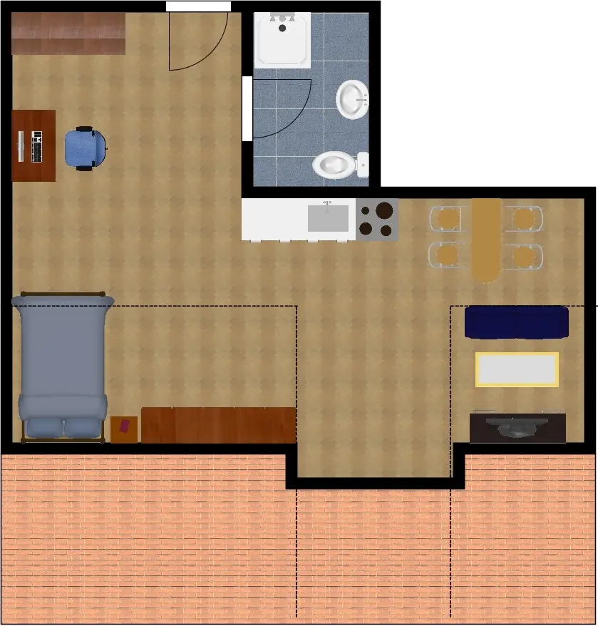 2 Zimmer Wohnung mit 31 m² in Passau – Bild 7