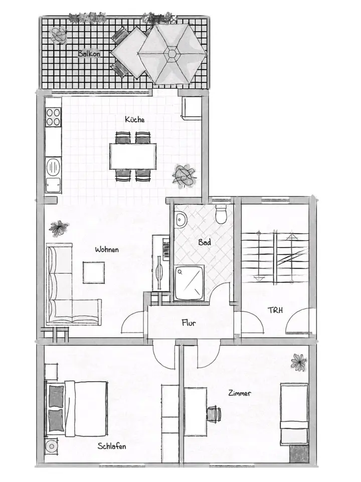 4 Zimmer Wohnung mit 77 m² in Gelsenkirchen – Bild 5