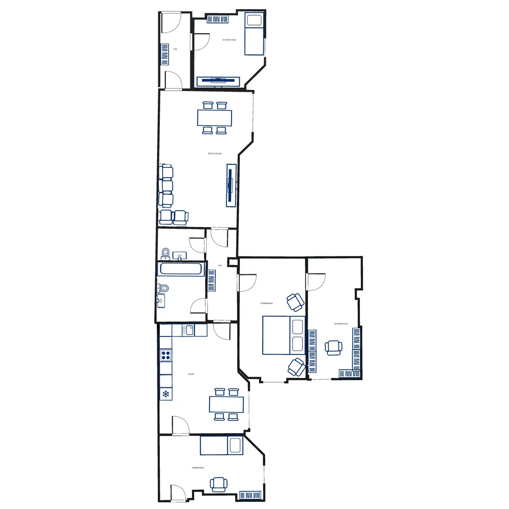 5 Zimmer Wohnung mit 113 m² in Berlin – Bild 7