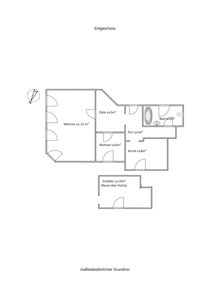 2 Zimmer Wohnung mit 69 m² in Halle (Saale) – Bild 11
