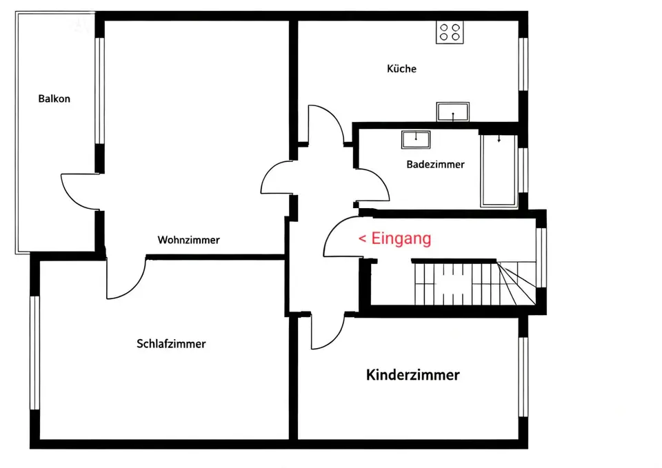3 Zimmer Wohnung mit 80 m² in Konstanz – Bild 7