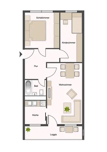 3 Zimmer Wohnung mit 65 m² in Dresden – Bild 12