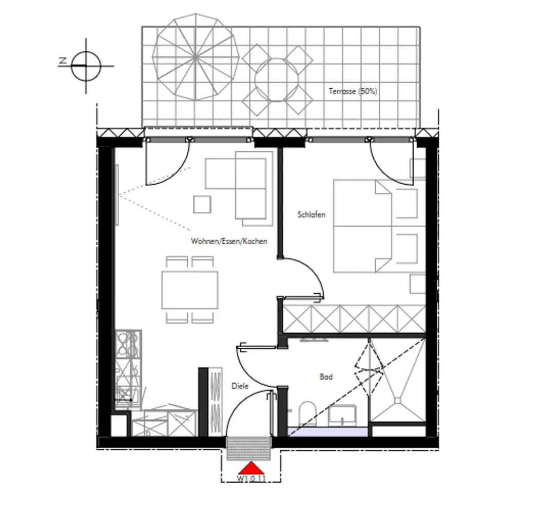 2 Zimmer Wohnung mit 47 m² in München – Bild 10