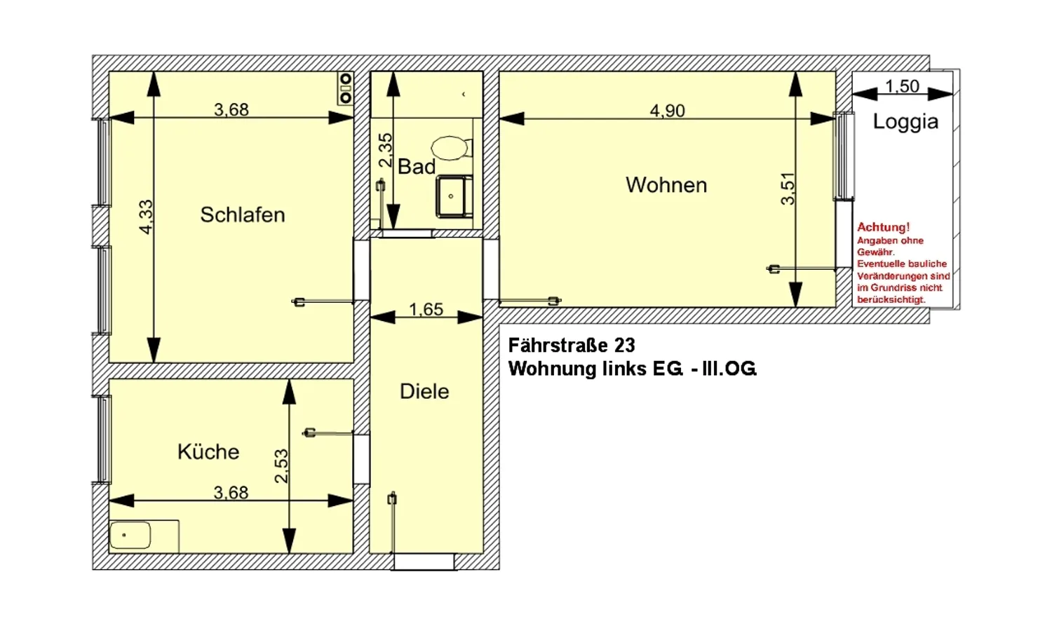 2 Zimmer Wohnung mit 60 m² in Leverkusen – Bild 6