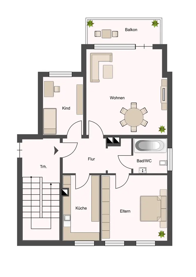 3 Zimmer Wohnung mit 67 m² in Stade – Bild 8