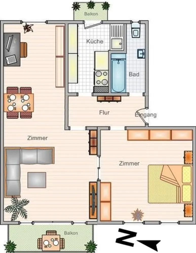 2 Zimmer Wohnung mit 74 m² in Stuttgart – Bild 7