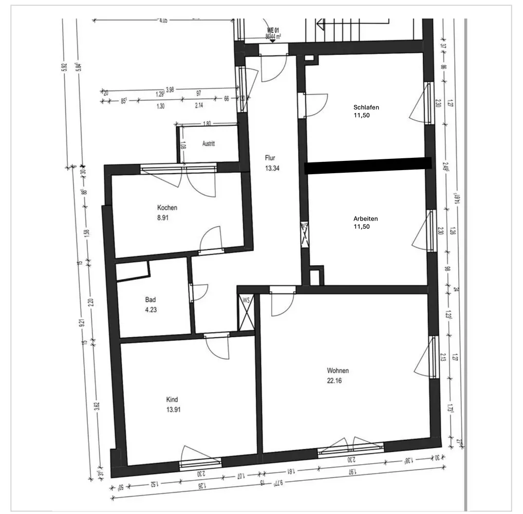 4 Zimmer Wohnung mit 86 m² in Augsburg – Bild 11