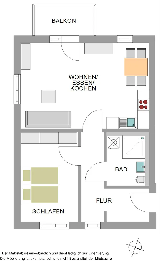 2 Zimmer Wohnung mit 61 m² in Bielefeld – Bild 7