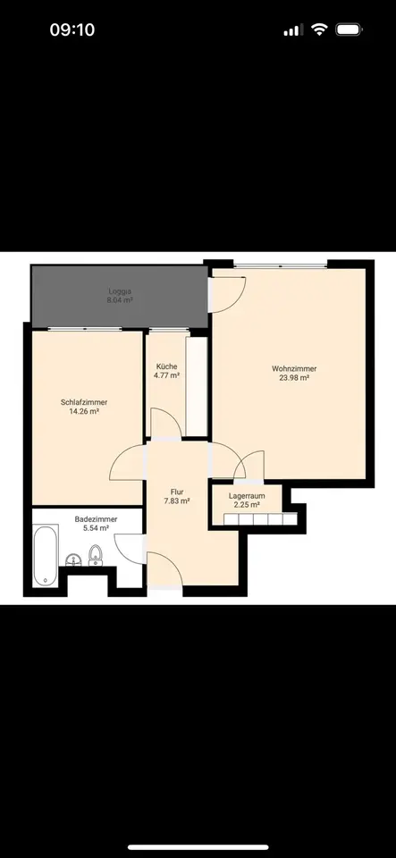 2 Zimmer Wohnung mit 64 m² in Wuppertal – Bild 7