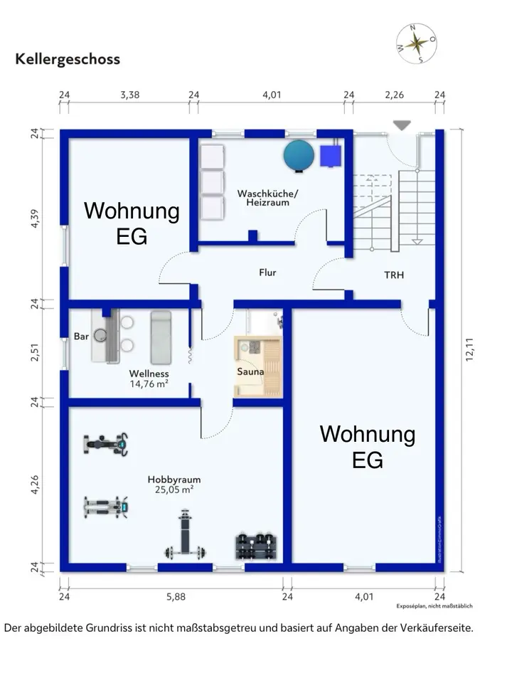 5 Zimmer Wohnung mit 97 m² in Kirchheim unter Teck – Bild 4