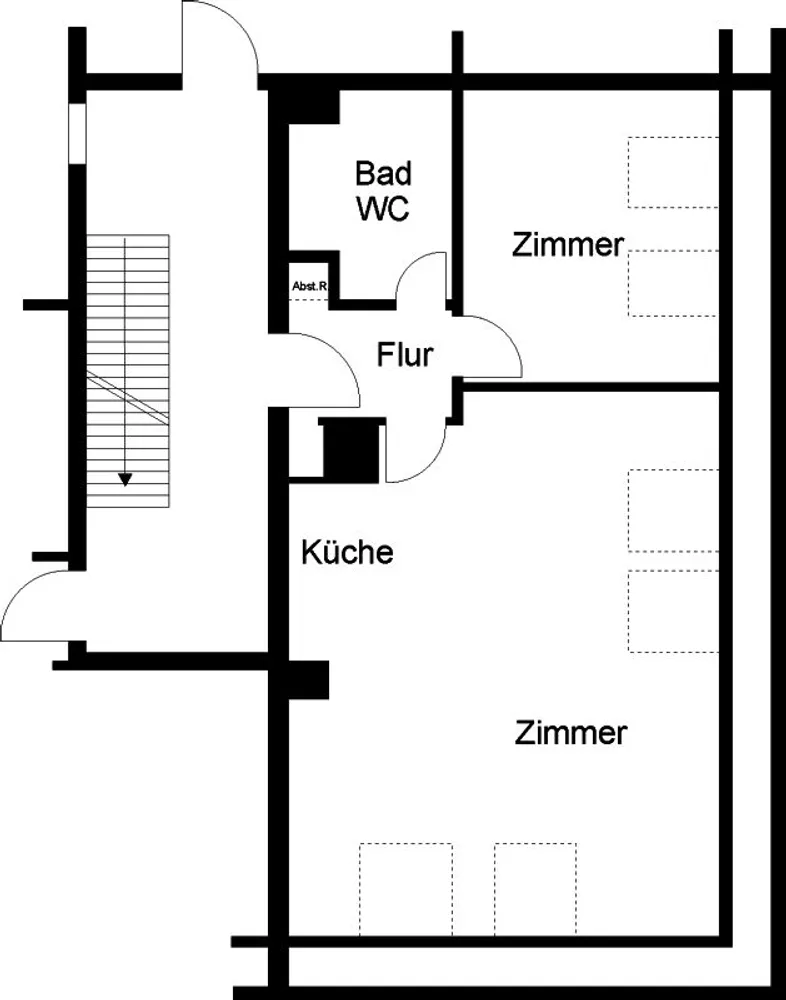 2 Zimmer Wohnung mit 51 m² in Köln – Bild 2