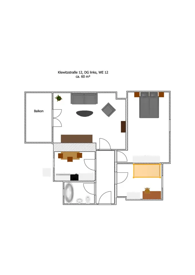3 Zimmer Wohnung mit 60 m² in Halberstadt – Bild 5