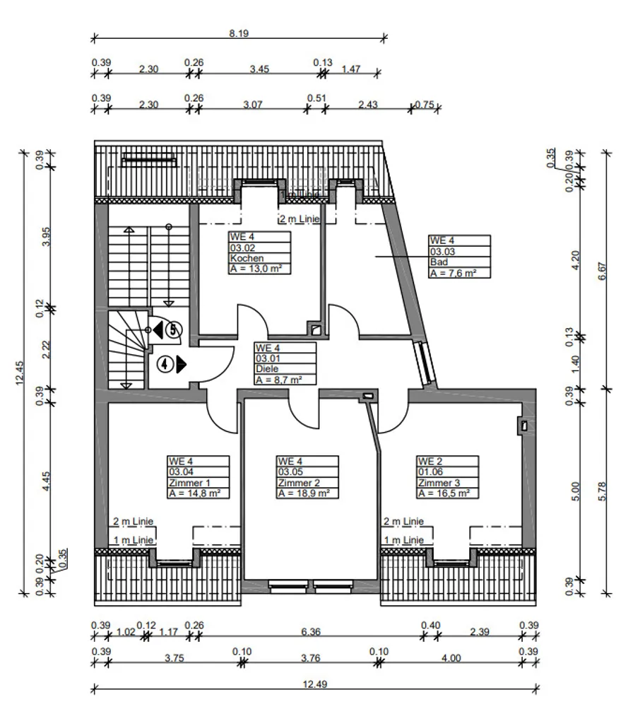 3 Zimmer Wohnung mit 80 m² in Hagen – Bild 10