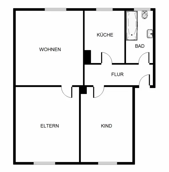 3 Zimmer Wohnung mit 59 m² in Essen – Bild 8