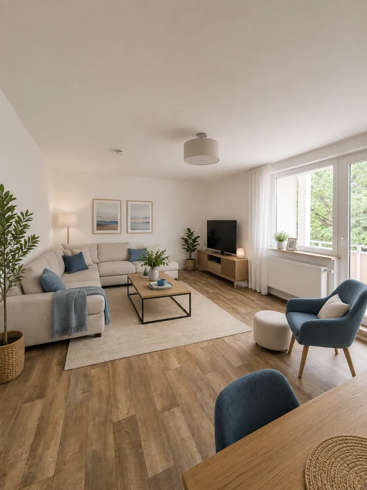 3 room apartment with 61 m² in Mühlhausen – Photo 2