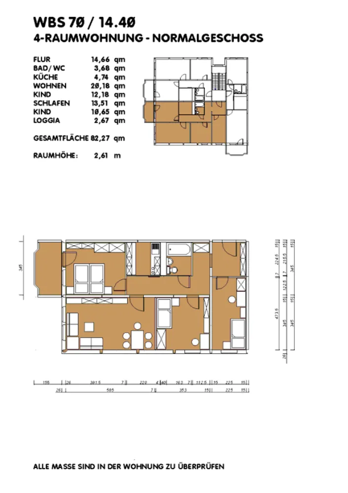 4 Zimmer Wohnung mit 82 m² in Dresden – Bild 3