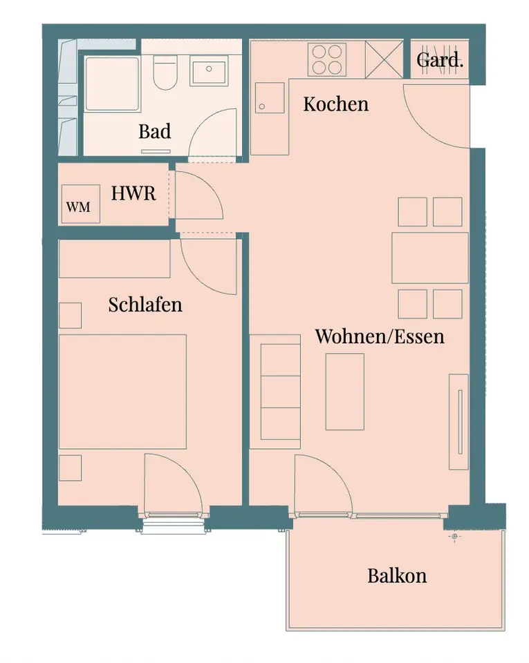 2 Zimmer Wohnung mit 48 m² in Potsdam – Bild 10