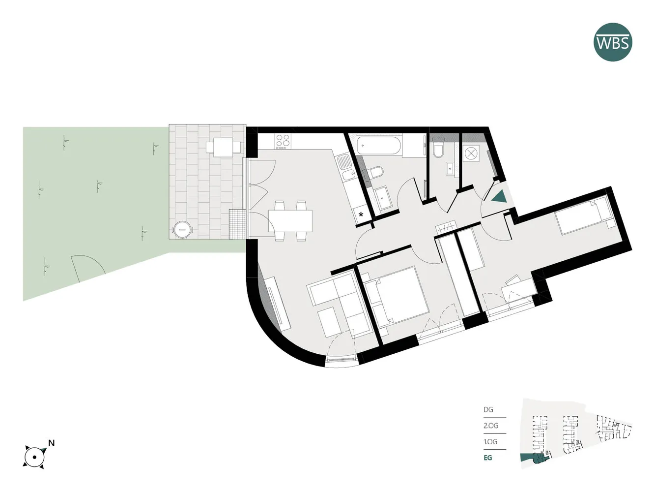 3 Zimmer Wohnung mit 74 m² in Crailsheim – Bild 7
