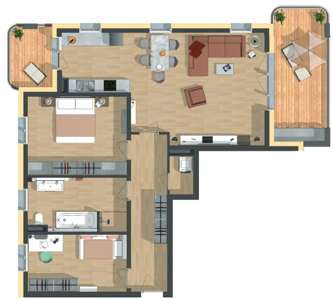 3 Zimmer Wohnung mit 97 m² in Leipzig – Bild 10