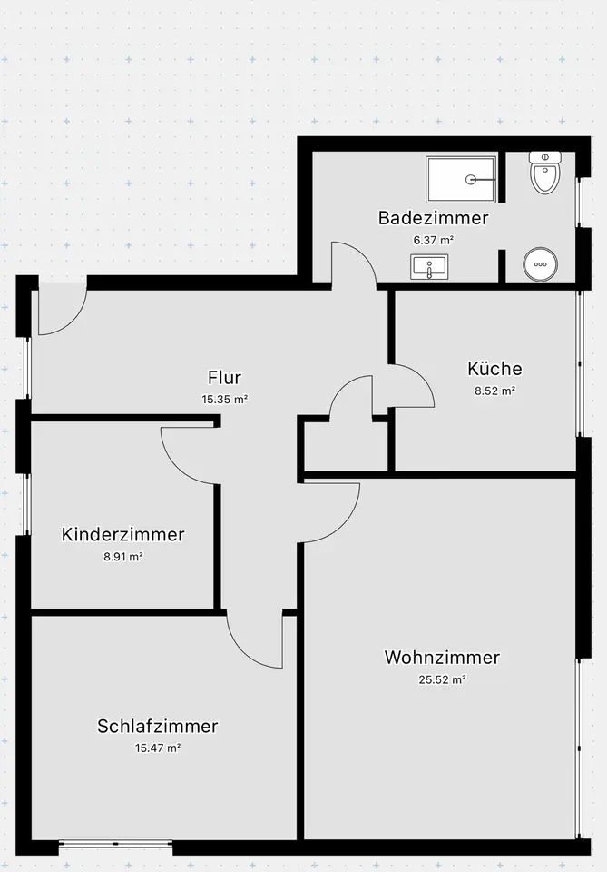 4 Zimmer Wohnung mit 85 m² in Eschwege – Bild 10