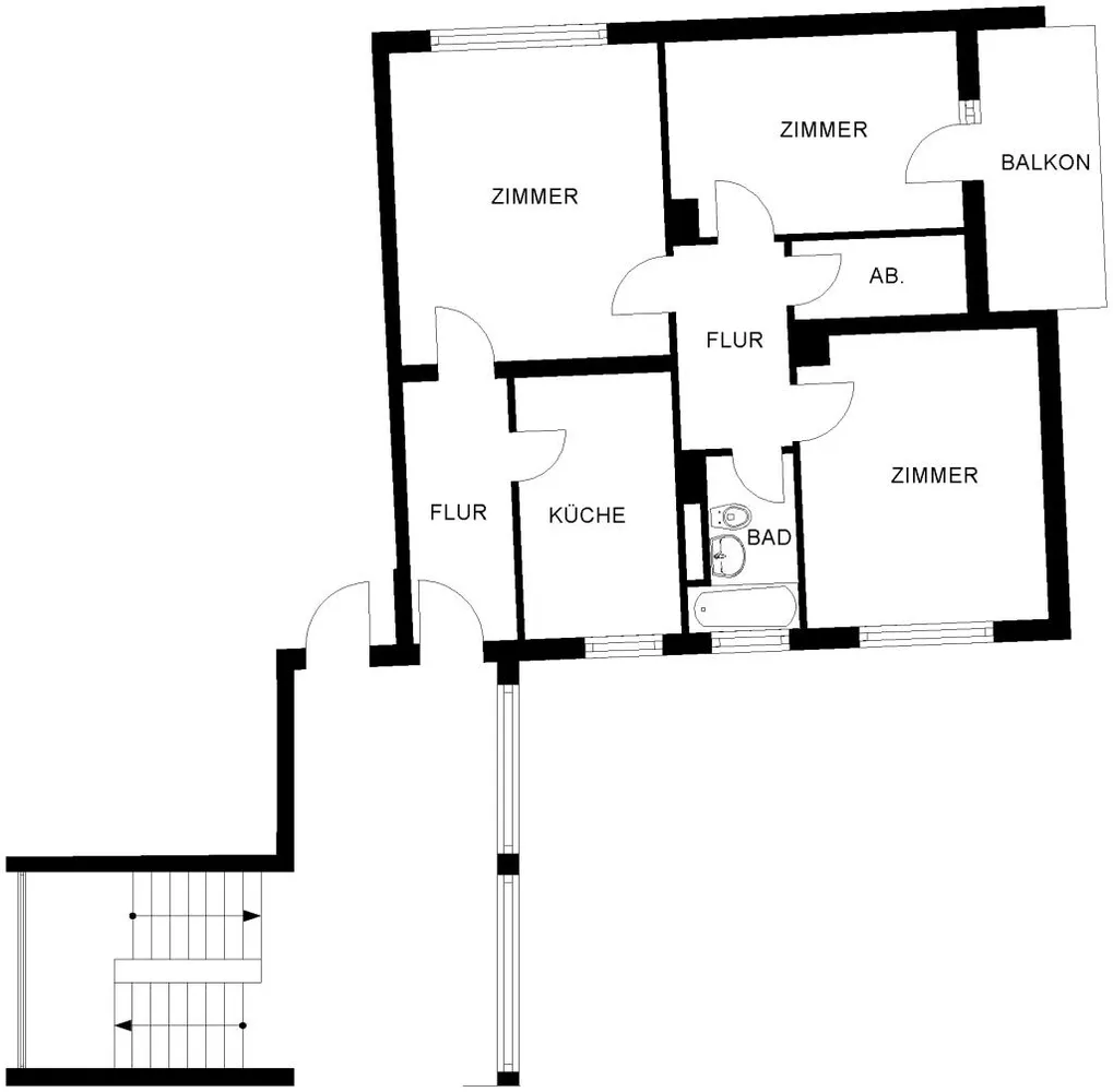3 room apartment with 71 m² in Bochum – Photo 3