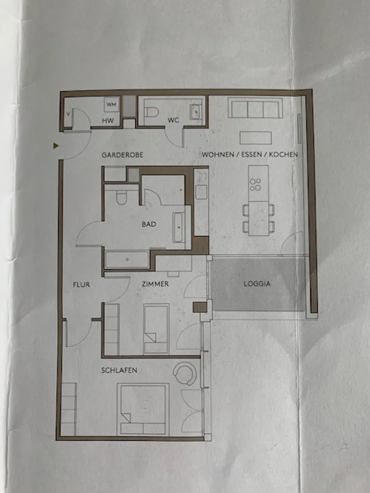 3 room apartment with 98 m² in Frankfurt am Main – Photo 3