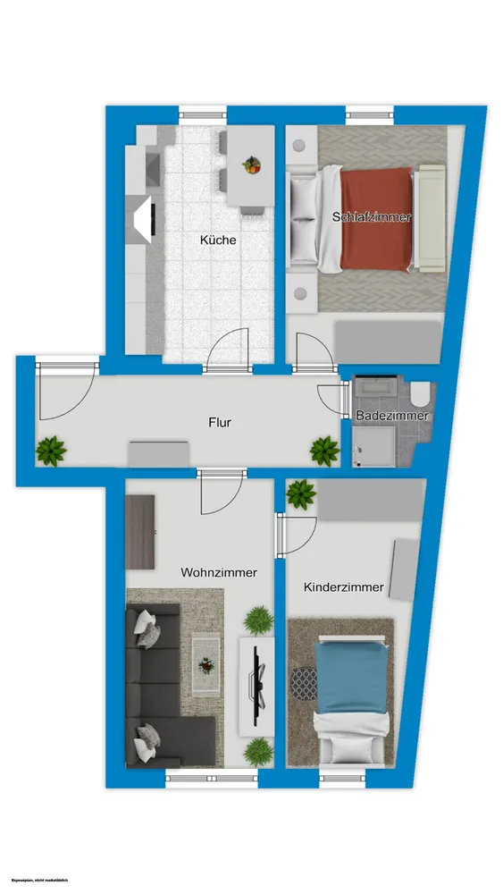 3 Zimmer Wohnung mit 72 m² in Leipzig – Bild 8