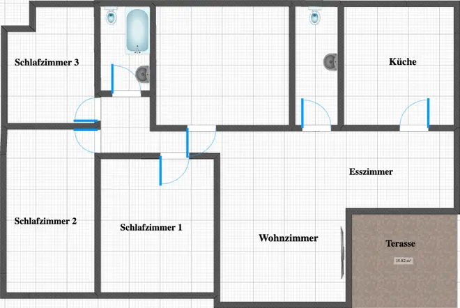 4 Zimmer Wohnung mit 100 m² in Gelsenkirchen – Bild 2