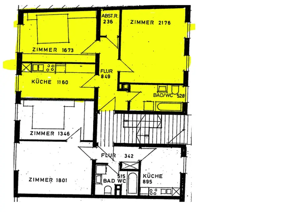 2 Zimmer Wohnung mit 65 m² in Würzburg – Bild 4