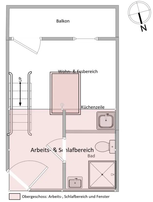 2 Zimmer Wohnung mit 27 m² in Kaiserslautern – Bild 8