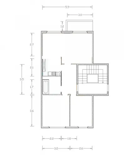 3 Zimmer Wohnung mit 57 m² in Wittenberg – Bild 5