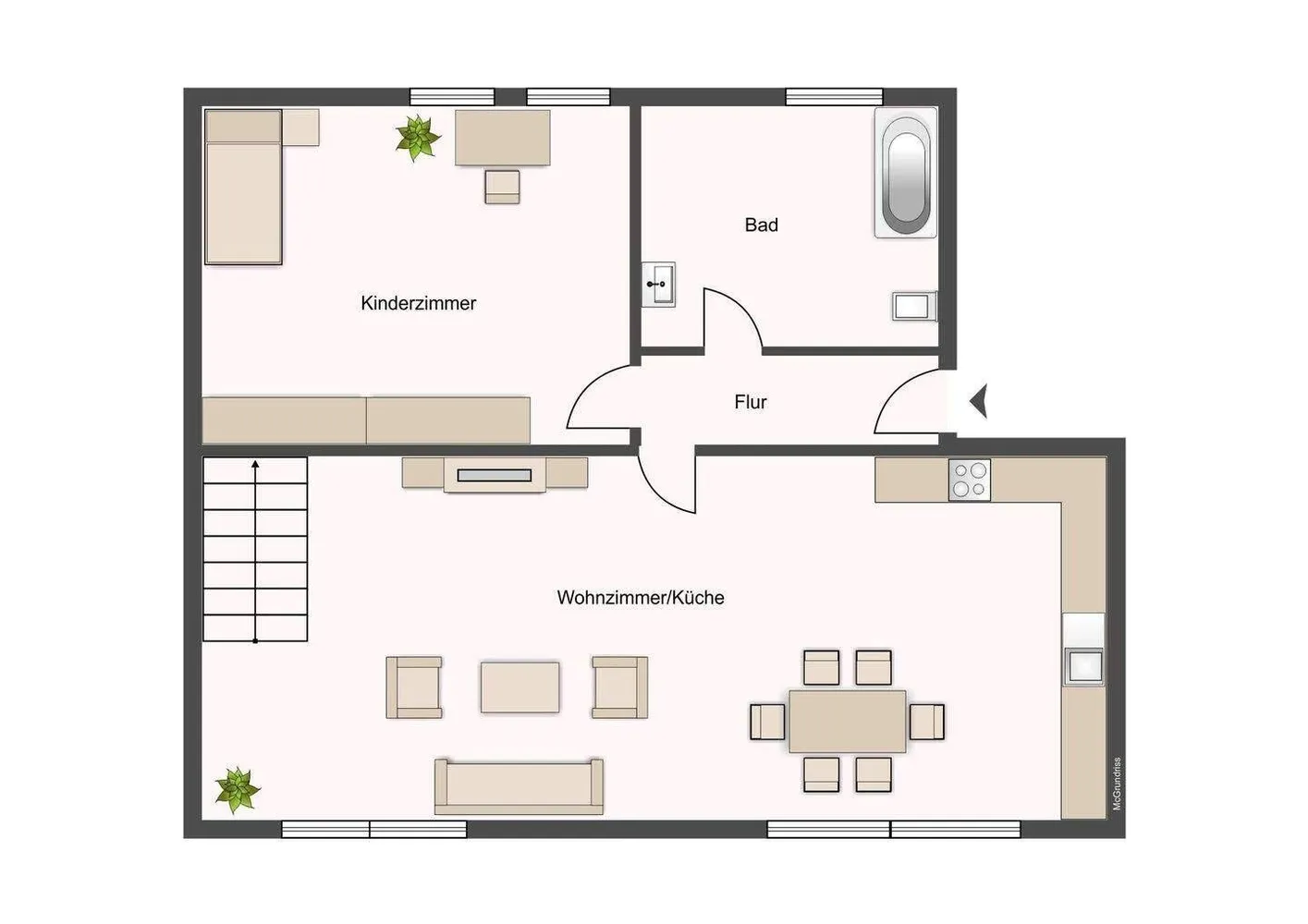 3 room apartment with 75 m² in Chemnitz – Photo 8