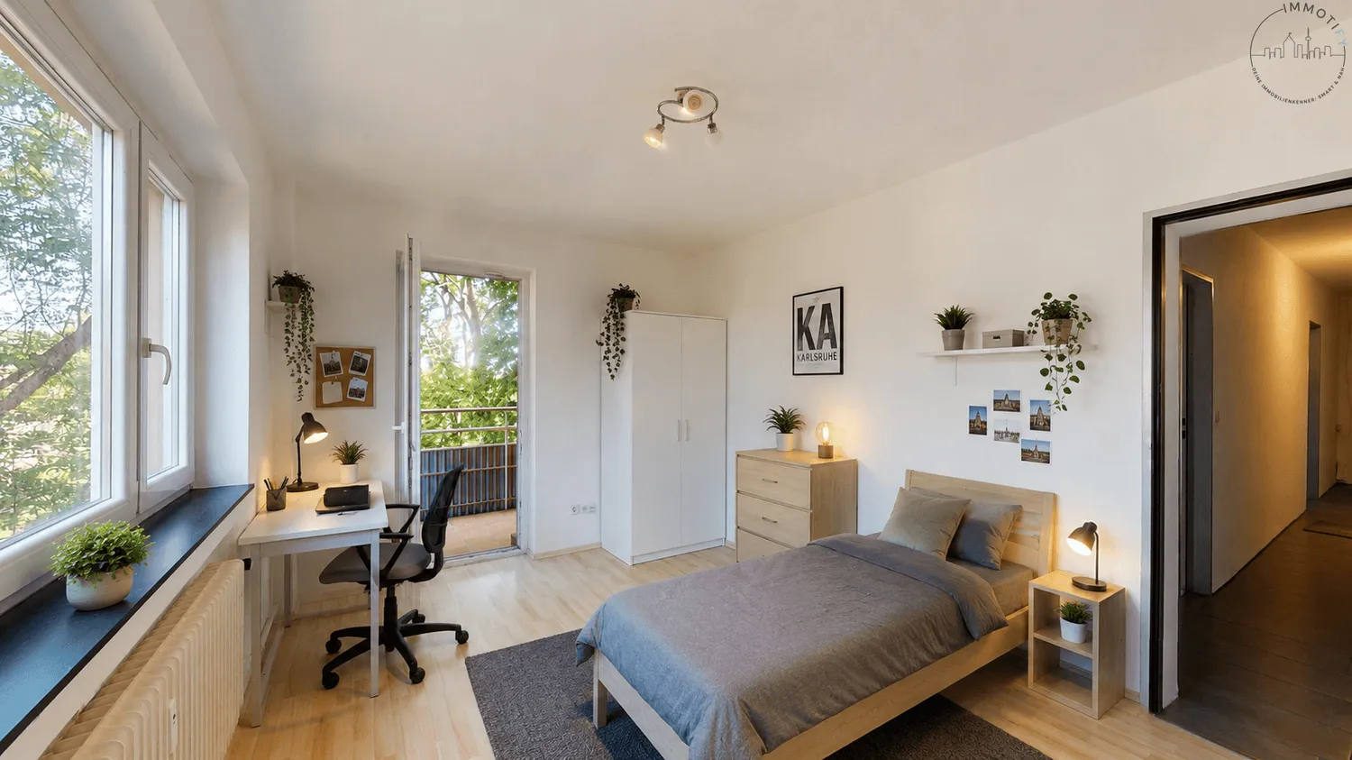 3 Zimmer Wohnung mit 70 m² in Karlsruhe – Bild 2