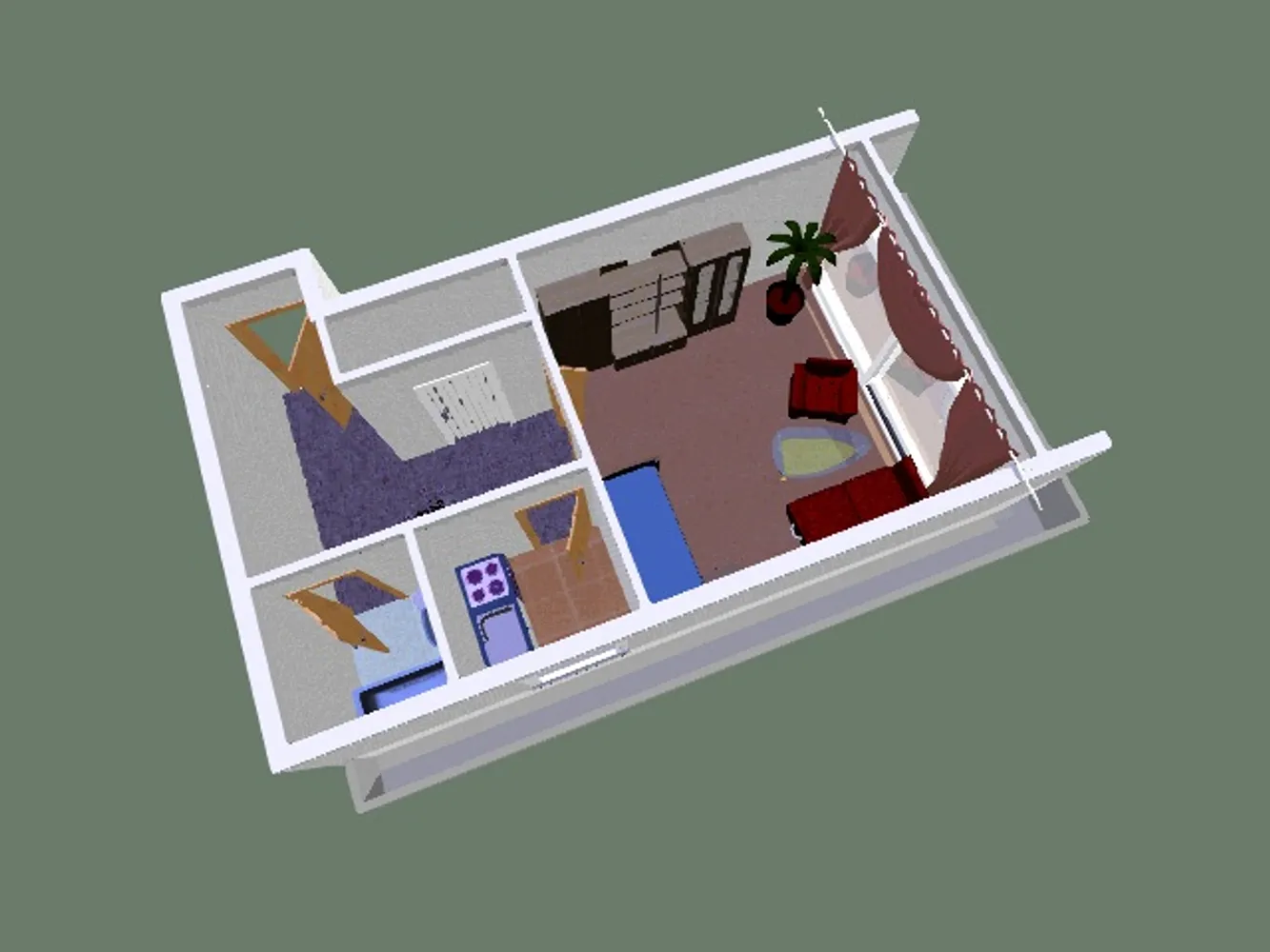 1 Zimmer Wohnung mit 39 m² in Mülheim an der Ruhr – Bild 3