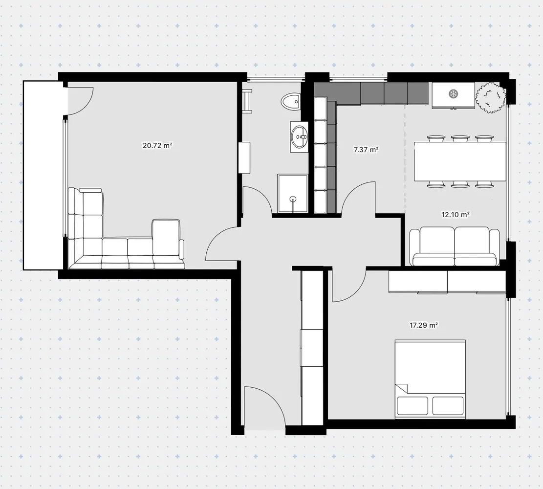 3 Zimmer Wohnung mit 81 m² in Braunschweig – Bild 2