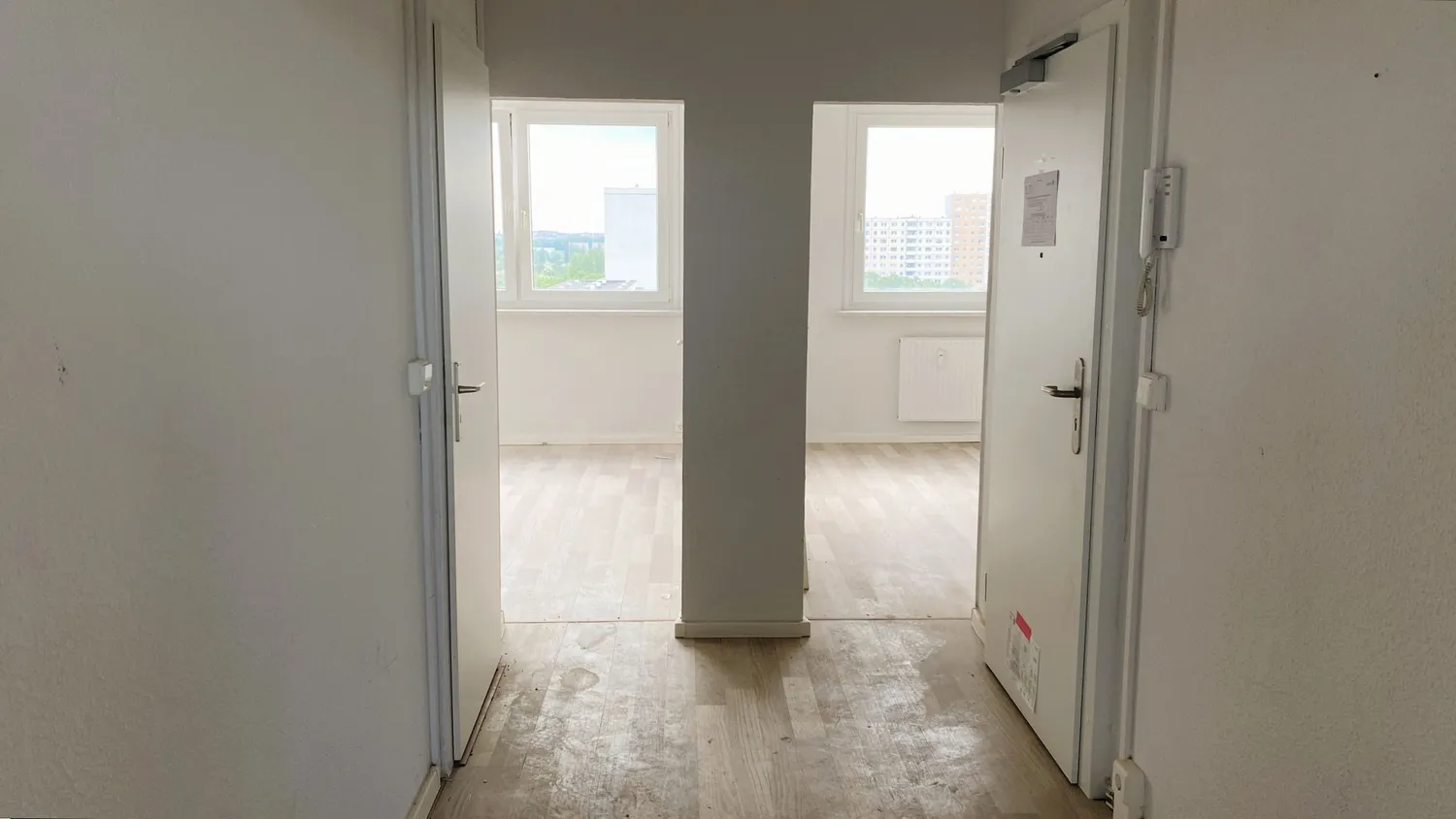 3 Zimmer Wohnung mit 56 m² in Halle (Saale) – Bild 1